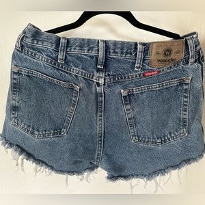 Vintage Cut Off Wrangler Jean Shorts